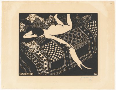 La paresse door Félix Vallotton