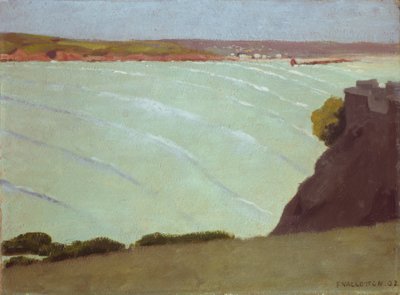 Monding van de Seine door Félix Vallotton