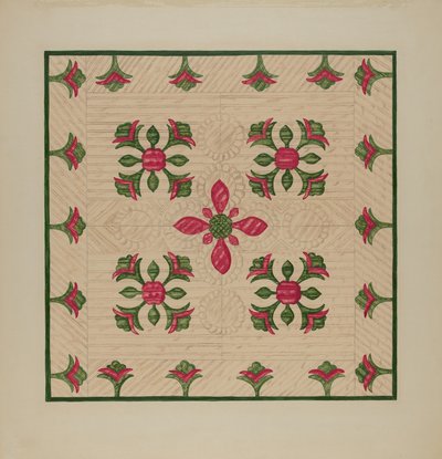 Applicatie quilt door Florence Hastings