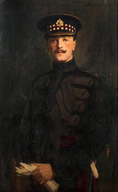 Portret van Kapitein Sir Edward Hulse, ca. 1910 door Florence K. Upton