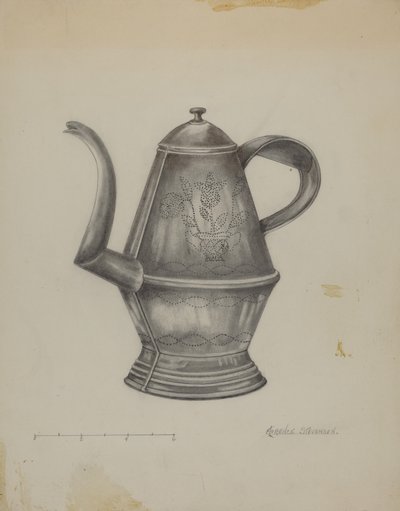 Pa. Duitse Koffiepot door Florence Stevenson