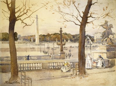 Place de la Concorde door Florence Vincent Robinson