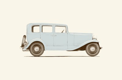 Auto uit de Jaren 30 door Florent Bodart