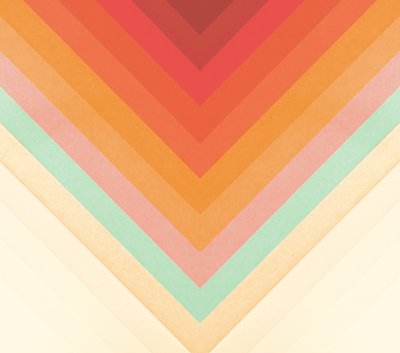 Regenboog Chevron door Florent Bodart