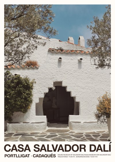 Vierkante Deur - Casa Salvador Dalí, 2023 door Florent Bodart