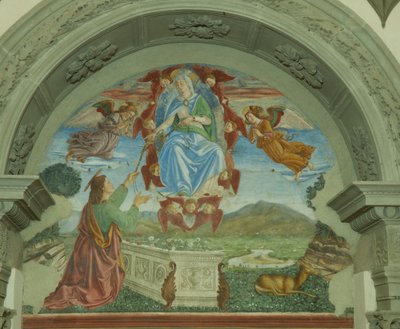 Hemelvaart van de Maagd Maria door Florentine School
