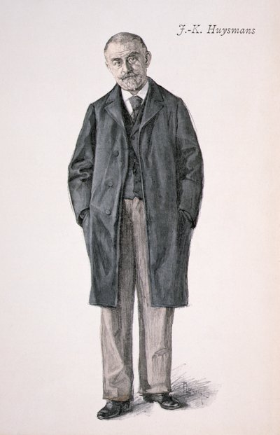 Joris Karl Huysmans (1848-1907) uit 