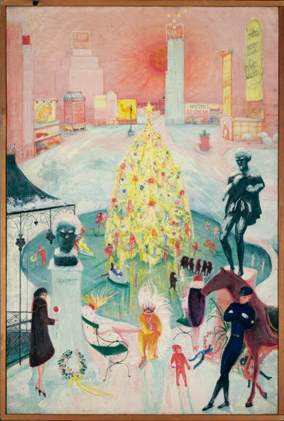 Kerstmis door Florine Stettheimer
