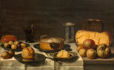 Een Nederlands Ontbijt door Floris Gerritsz van Schooten