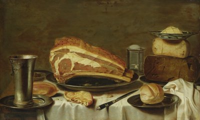 Ontbijt stilleven door Floris Gerritsz van Schooten
