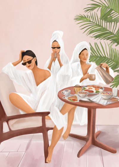 Stijlvolle spa-brunch door Flow Line