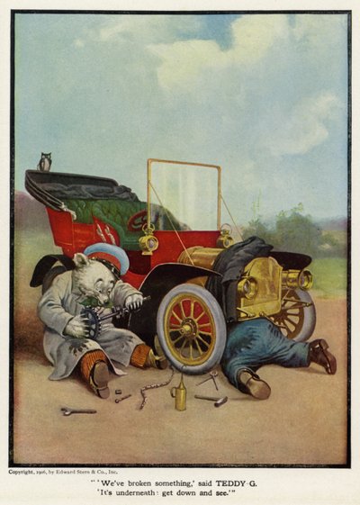We hebben iets gebroken, zei Teddy - G, Het is eronder: ga naar beneden en kijk. door Floyd V. Campbell