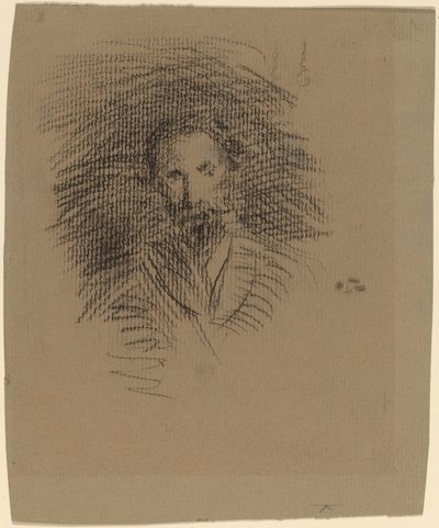 Charles L. Freer (?) door Follower of James McNeill Whistler