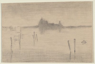 Venetië door Follower of James McNeill Whistler
