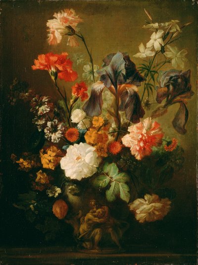 Bloemenvaas door Follower of Jan van Huysum