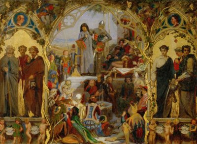 Chaucer, Zaden en Vruchten door Ford Madox Brown