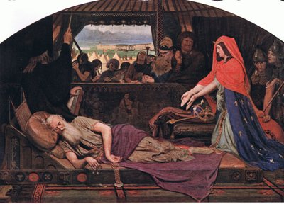 Cordelia en King Lear door Ford Madox Brown