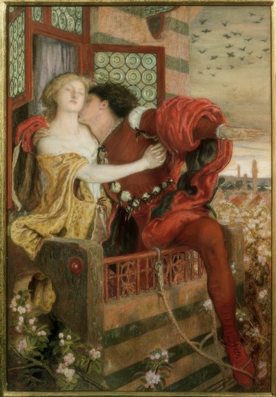 Romeo en Julia door Ford Madox Brown