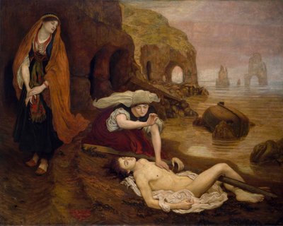 De Vondst van Don Juan door Haidee door Ford Madox Brown