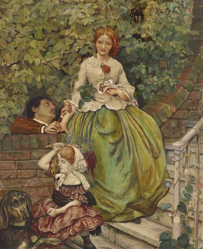 De stadia van wreedheid, 1890 door Ford Madox Brown