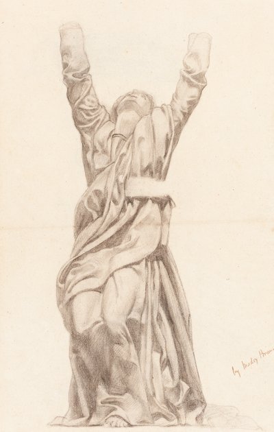 De Maagd die Flauwvalt door Ford Madox Brown