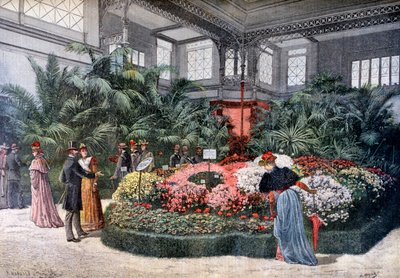 Tuinbouwtentoonstelling, Cours La Reine, Parijs, 1892 door Fortuné Méaulle