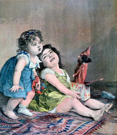 De Verrassing, 1891 door Fortuné Méaulle