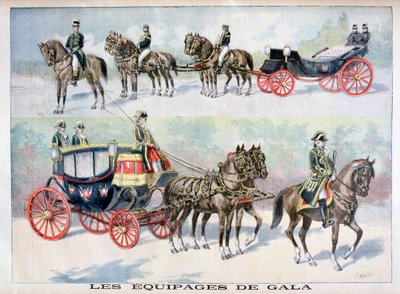 Soorten galakoetsen, 1896 door Fortuné Méaulle
