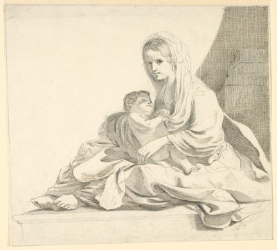 Vrouw met Kind door Fortunato Duranti