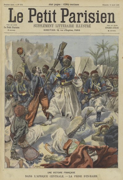 Een Franse overwinning in Centraal-Afrika door Fortune Louis Meaulle