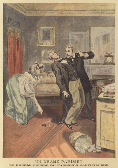 Een Parijse tragedie door Fortune Louis Meaulle