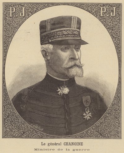 Generaal Chanoine, Franse minister van Oorlog door Fortune Louis Meaulle