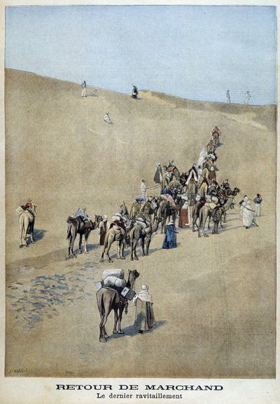 Terugkeer van de Mission Marchand: de laatste bevoorrading - in 