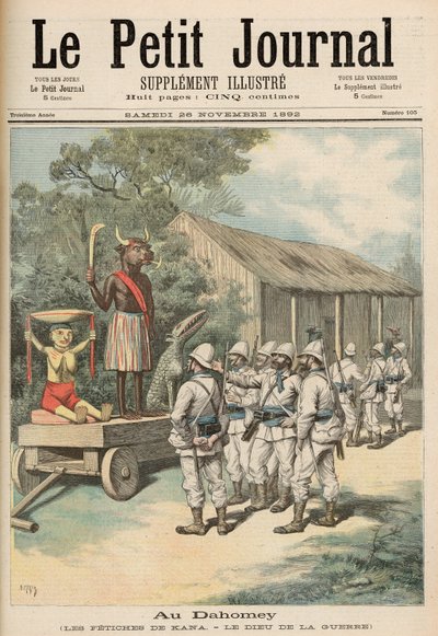 Kana Fetisjen in Dahomey, uit 