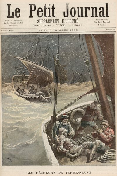 Newfoundland Vissers, uit 