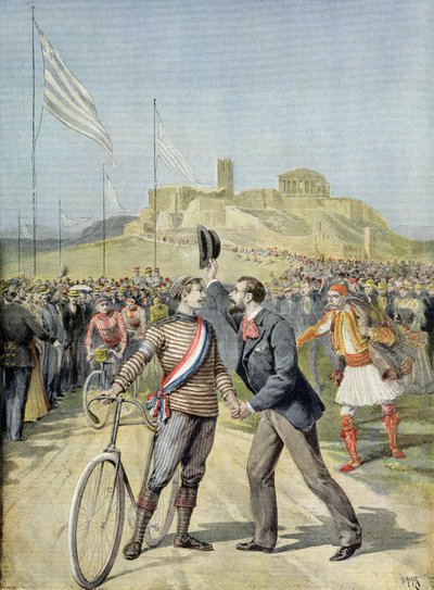 De Olympische Spelen in Athene, uit 