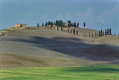 Het Toscaanse platteland door Fosco Maraini