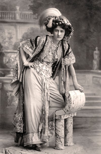 Elizabeth Firth, actrice, 1908 door Foulsham and Banfield
