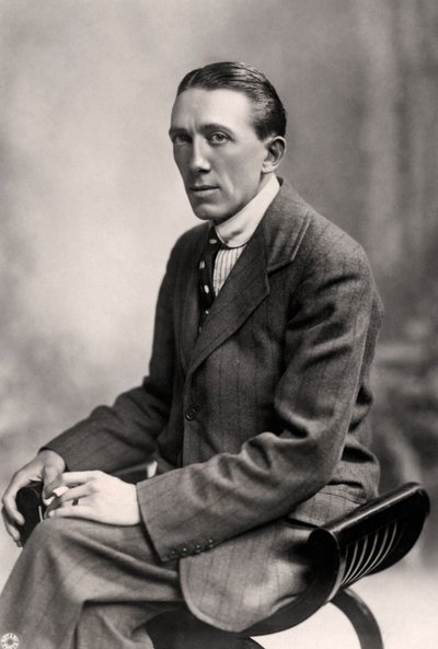 Gerald Du Maurier 1873-1934, Engelse acteur en theatermanager, begin 20e eeuw door Foulsham and Banfield