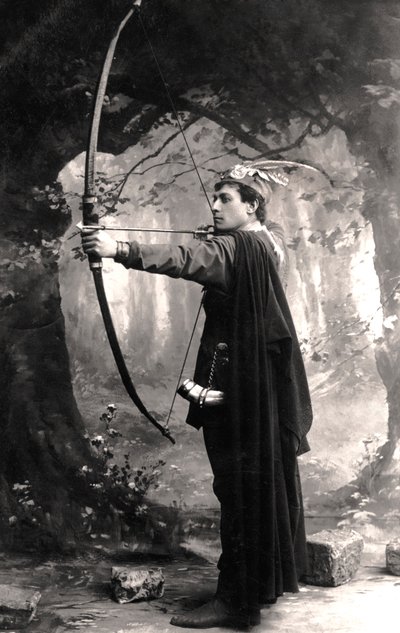 Lewis Waller, Engelse acteur, 1907 door Foulsham and Banfield