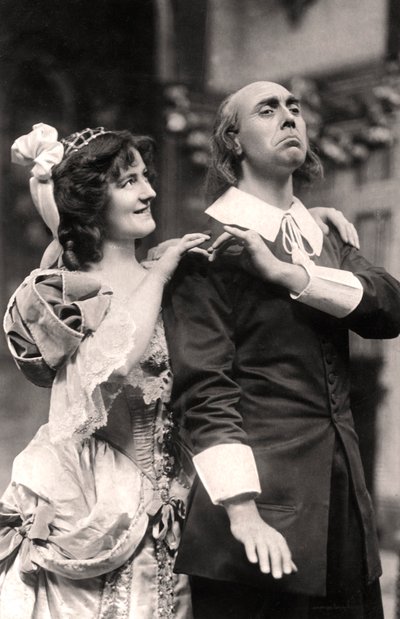 Louie Pounds en Powis Pinder in Lady Tatters, 1907 door Foulsham and Banfield