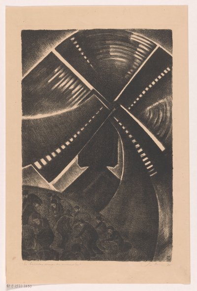 En beneden waren de mensen door Fré Cohen (signed by artist)