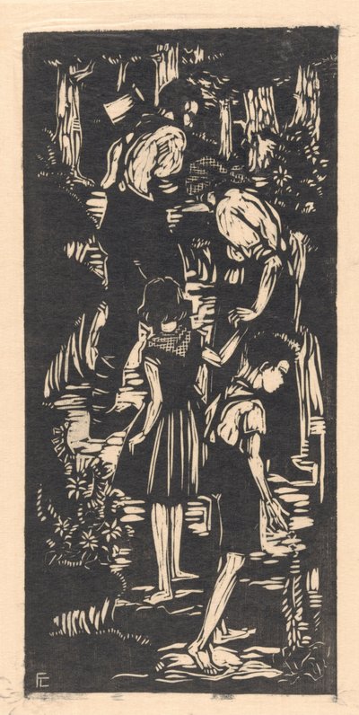 Hans en Grietje door Fré Cohen (signed by artist)