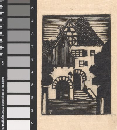 Huizen in Neurenberg door Fré Cohen