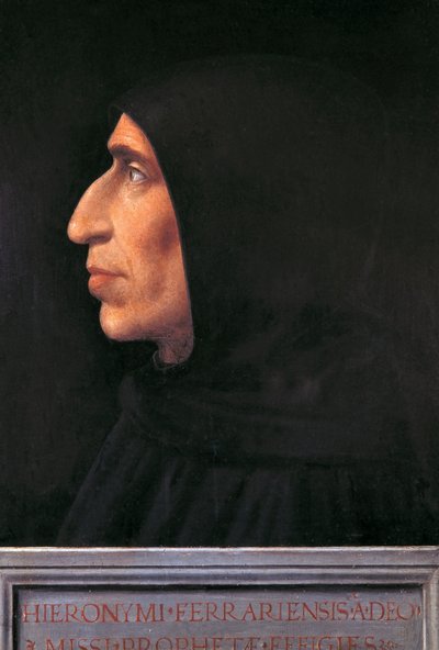 Portret van Girolamo Savonarola door Fra (1472 1517) Bartolomeo