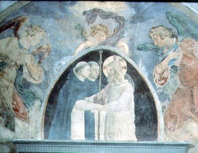 Christus met Pelgrims door Fra (c.1387 1455) Angelico