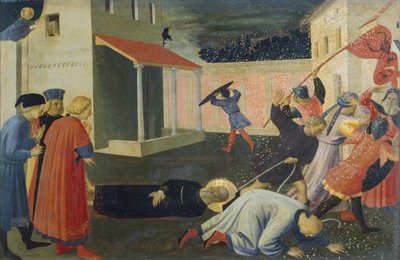 Het martelaarschap van San Marco (detail) door Fra (c.1387 1455) Angelico