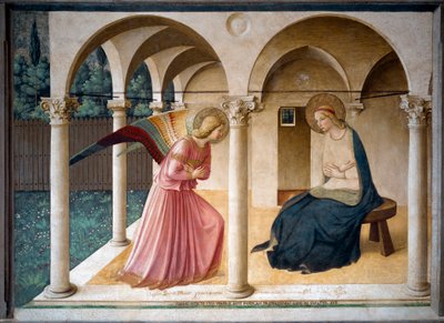 Annunciatie door Fra  Angelico