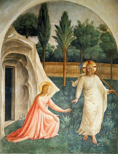 Raak me niet aan door Fra (c.1387 1455) Angelico