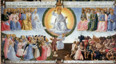 Het Laatste Oordeel door Fra  Angelico